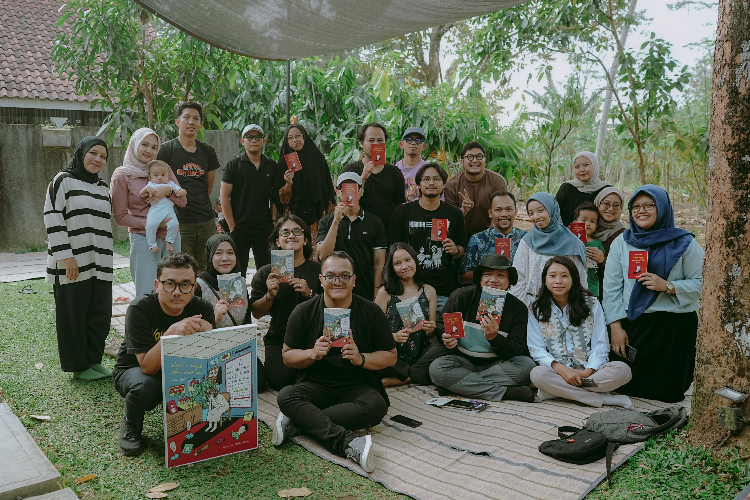 Bincang Buku Wajah-Wajah dalam Kaset Pita di Melek Huruf